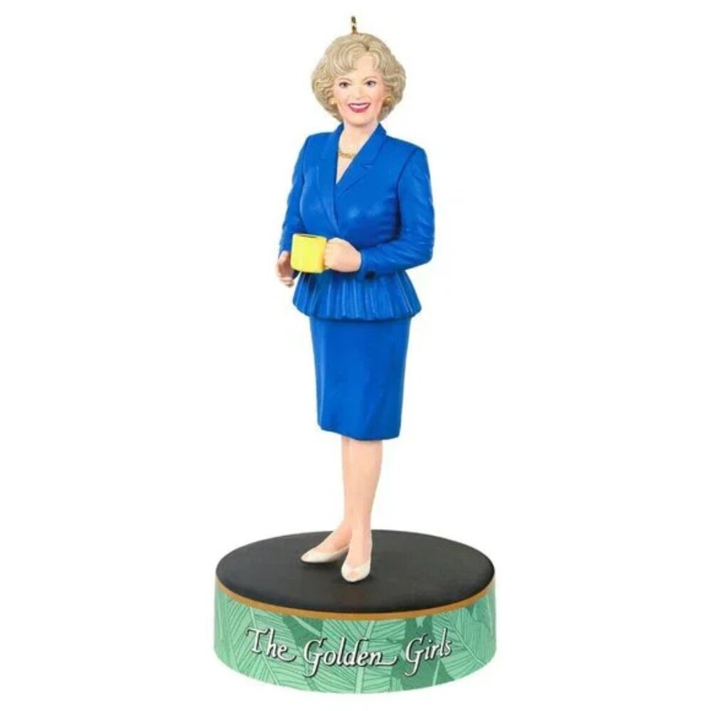 Hallmark Keepsake 2023 Betty White Golden Girls Rose Nylund Magic Ornament